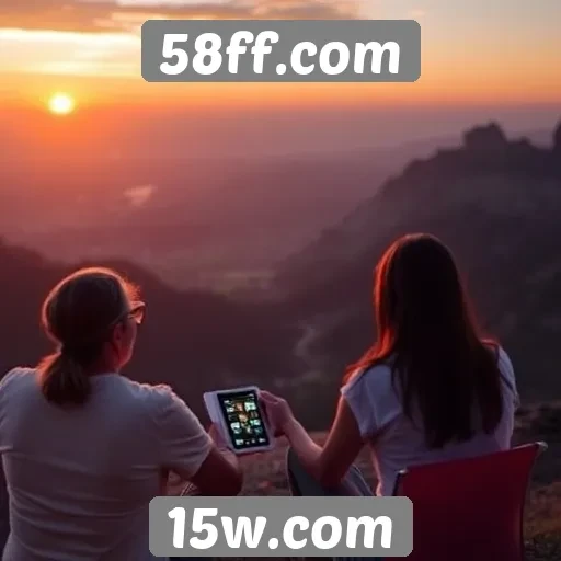 Recursos exclusivos disponíveis no site 58ff.com