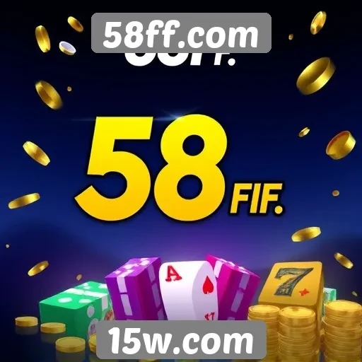 Promoções e bônus disponíveis em 58ff.com